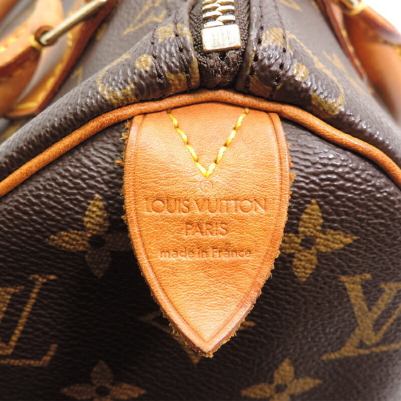 LOUIS VUITTON Speedy 25 Women's Handbag M41109 Monogram Monogram/Brown - Picture 7 of 9